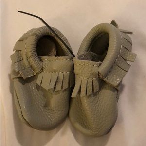 Freshly Picked brand new grey warehouse moccs